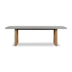 2.4m Sierra Elkstone Rectangular Dining Table – Pebble Grey With Light Honey Legs 15 2.4m Sierra Elkstone Rectangular Dining Table – Pebble Grey With Light Honey Legs -Abide Interiors 0 scaled 1