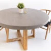 1.2m Alta Elkstone Round ElkStone Dining Table – Speckled Grey & Light Honey Legs 1 1.2m Alta Elkstone Round ElkStone Dining Table – Speckled Grey & Light Honey Legs -Abide Interiors 1.2m ElkStone Speckled Grey Light Honey 21 scaled 2