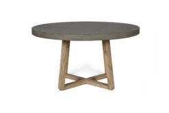 1.4m Alta Elkstone Round Dining Table – Speckled Grey With Ivory Washed Acacia Wood Legs -Abide Interiors 1.4m SG Ivory Legs.5 01810349 09c1 425e 9153 32eaeb3644d0 3000x