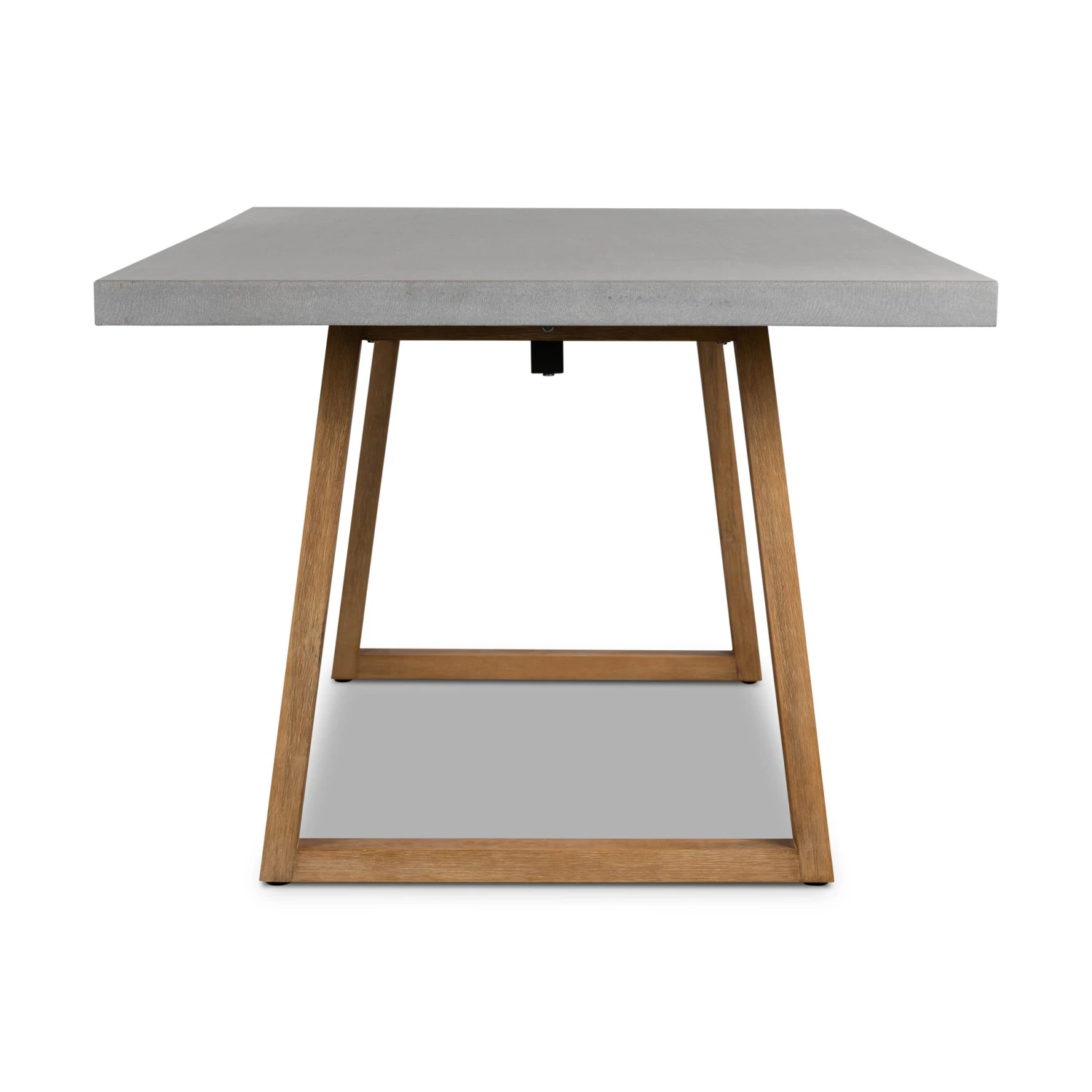 2.4m Sierra Elkstone Rectangular Dining Table – Pebble Grey With Light Honey Legs 6 2.4m Sierra Elkstone Rectangular Dining Table – Pebble Grey With Light Honey Legs - Image 4
