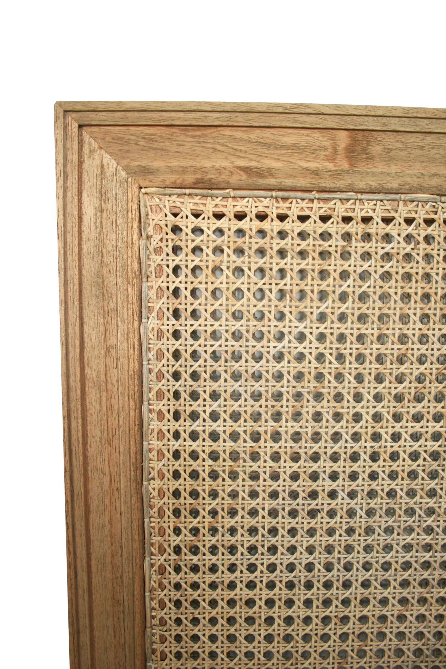 Hamilton Cane Bedhead – King Single Size – Weathered Oak 4 Hamilton Cane Bedhead – King Single Size – Weathered Oak - Image 2