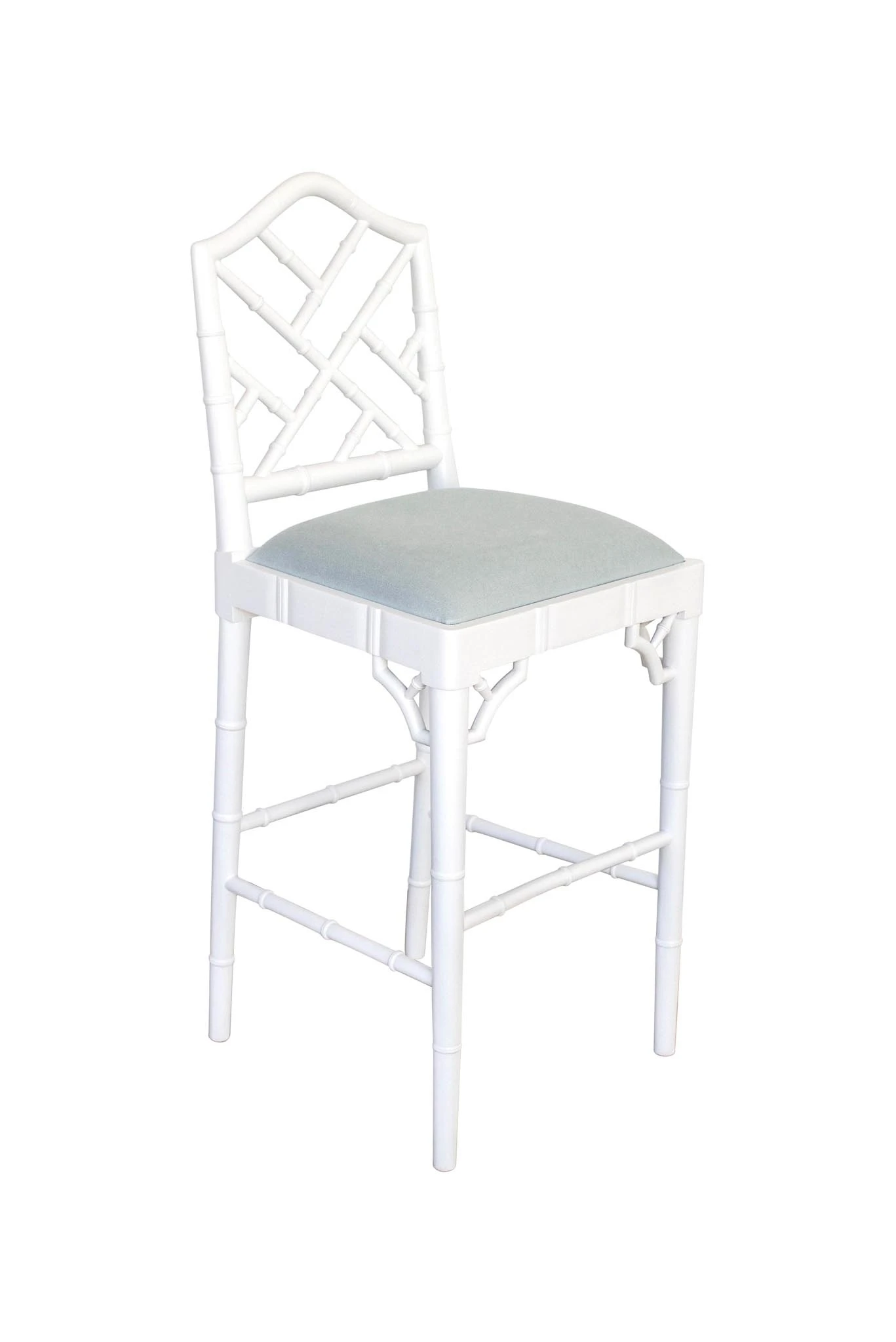 Chippendale Counter Stool – White 3 Chippendale Counter Stool – White