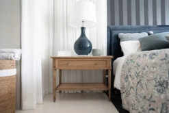 Hamilton Nightstand / Bedside – Weathered Oak – 91cm 24 Hamilton Nightstand / Bedside – Weathered Oak – 91cm -Abide Interiors ALB04991