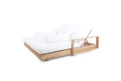 Avila Outdoor Double Sunlounger With Arms -Abide Interiors AVILLA2
