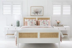 Hamilton Cane Bed – Double – White -Abide Interiors Abide Interiors 16 1