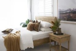 Hamilton Cane Bedside Table – Weathered Oak -Abide Interiors Abide Interiors 46