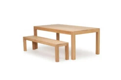 Alexander Bench Seat – 1.8m -Abide Interiors Alexander Oak Table 2m.9 3