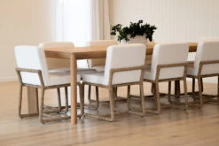 Asher Dining Table – 2.5m American Oak -Abide Interiors Asher Dining Table AO Coco Dining Styled 1
