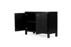 Audrey 2 Door Sideboard – Black -Abide Interiors Audrey 2Door Sideboard Black 4