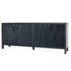 Audrey 4 Door Sideboard – Black 1 Audrey 4 Door Sideboard – Black -Abide Interiors Audrey 4Door Sideboard Bla 1