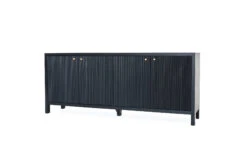 Audrey 4 Door Sideboard – Black