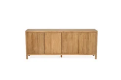 Audrey 4 Door Sideboard – Natural -Abide Interiors Audrey 4Door Sideboard Nat 2 1