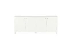 Audrey 4 Door Sideboard – White -Abide Interiors Audrey 4Door Sideboard White 2