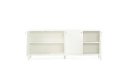 Audrey 4 Door Sideboard – White -Abide Interiors Audrey 4Door Sideboard White 3