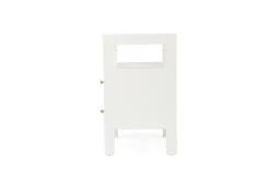 Audrey Bedside Table – White -Abide Interiors Audrey Bedside White 5