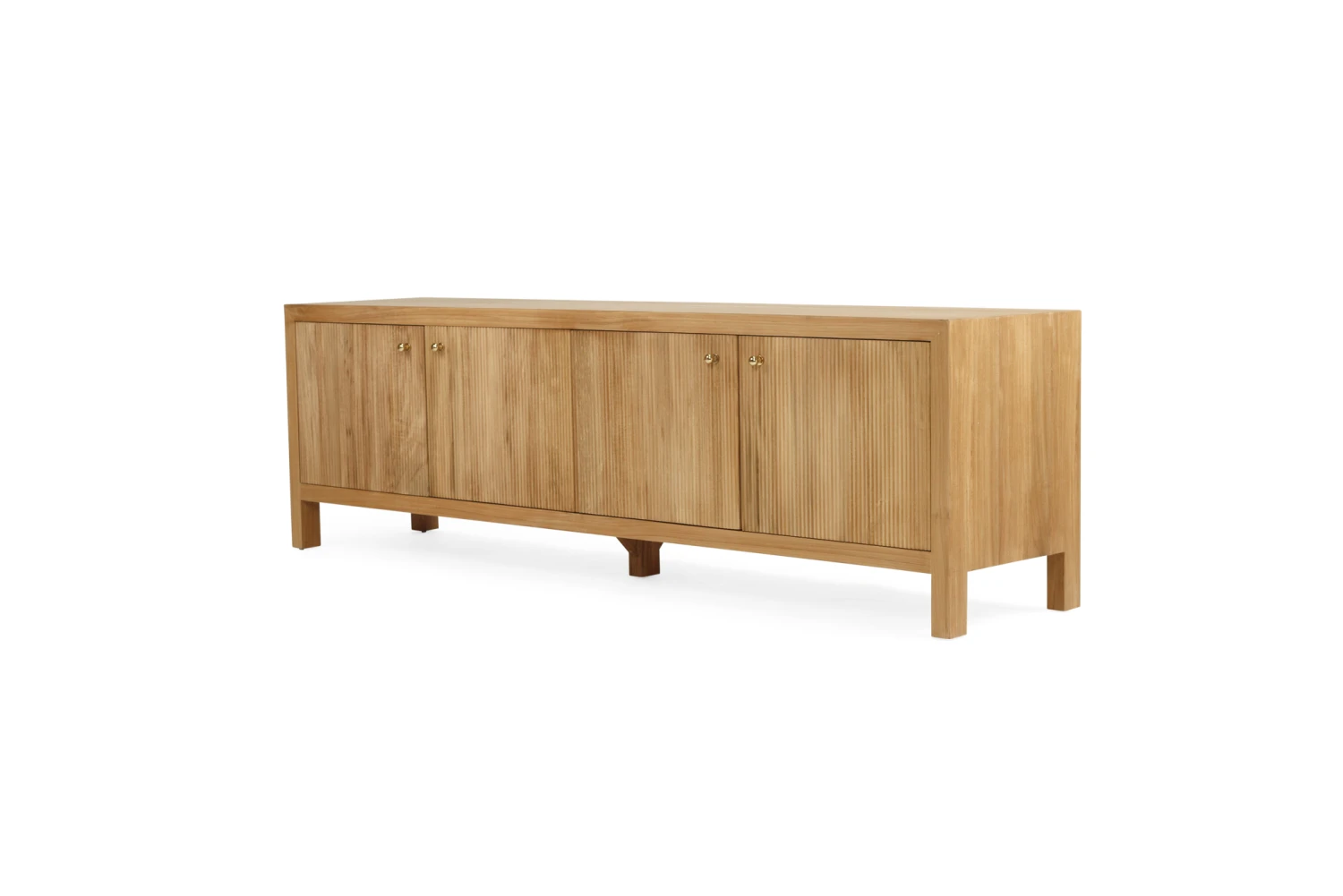 Audrey Entertainment Unit – 2m – Natural 4 Audrey Entertainment Unit – 2m – Natural - Image 2
