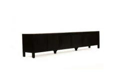 Audrey Entertainment Unit – 3m – Black -Abide Interiors Audrey Entertainment Unit Black 4