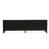 Audrey Entertainment Unit – 2m – Black -Abide Interiors Audrey Entertainment Unit Black 4Dr 1