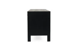 Audrey Entertainment Unit – 2m – Black -Abide Interiors Audrey Entertainment Unit Black 4Dr 4