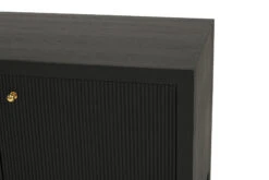 Audrey Entertainment Unit – 2m – Black -Abide Interiors Audrey Entertainment Unit Black 4Dr 6