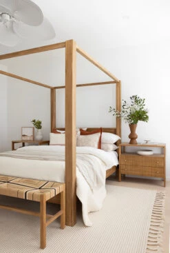 Eden Four Post Bed- Queen 23 Eden Four Post Bed- Queen -Abide Interiors Audrey Nightstand Natural 11