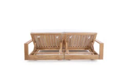 Avila Outdoor Double Sunlounger With Arms -Abide Interiors Avilla Double Sunlounger arms 5