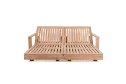 Avila Outdoor Double Sunlounger With Arms -Abide Interiors Avilla Double Sunlounger arms 9