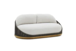 Avoca Outdoor Sofa – 2 Seater – Ebony