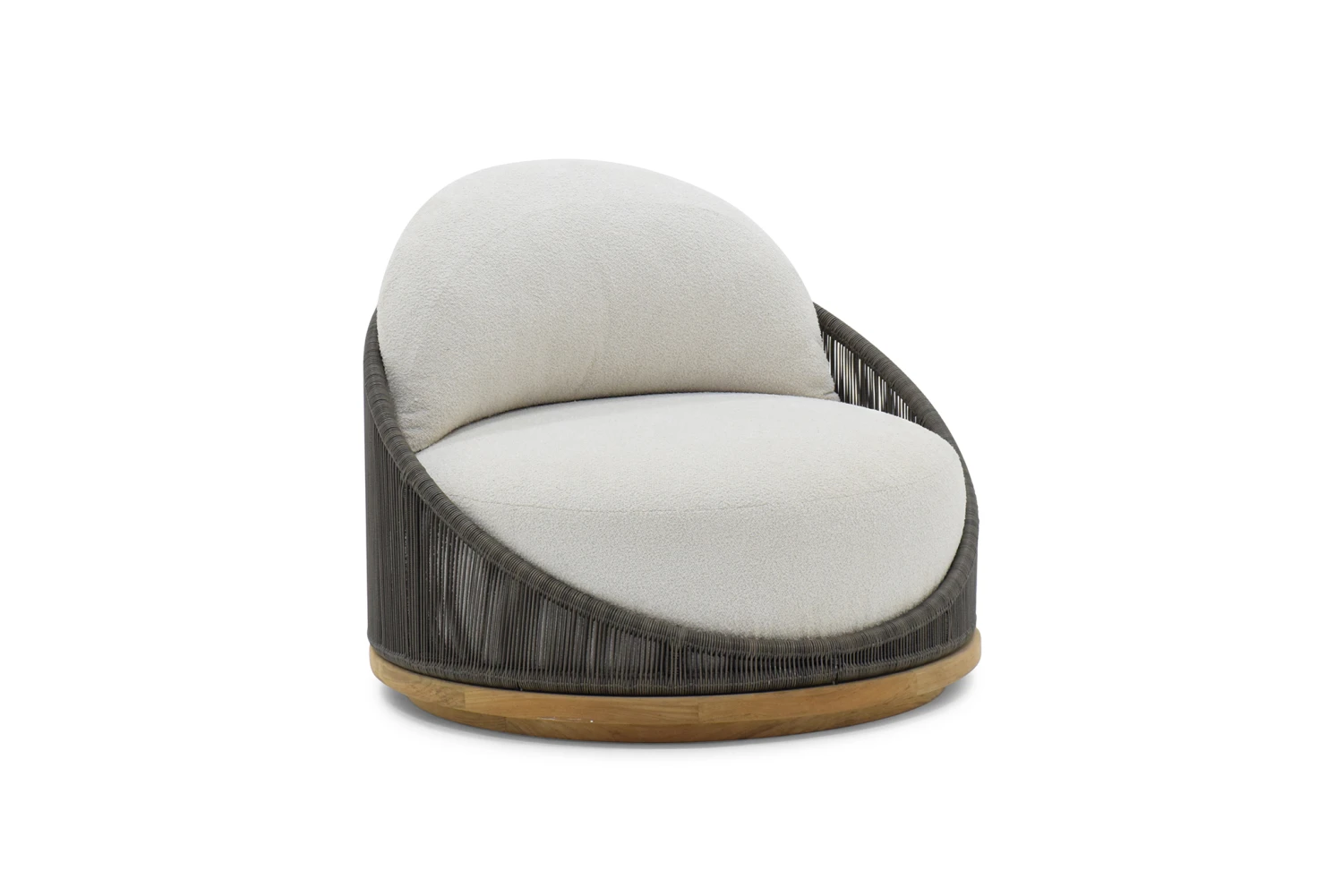 Avoca Outdoor Sofa – 1 Seater Swivel – Ebony 3 Avoca Outdoor Sofa – 1 Seater Swivel – Ebony