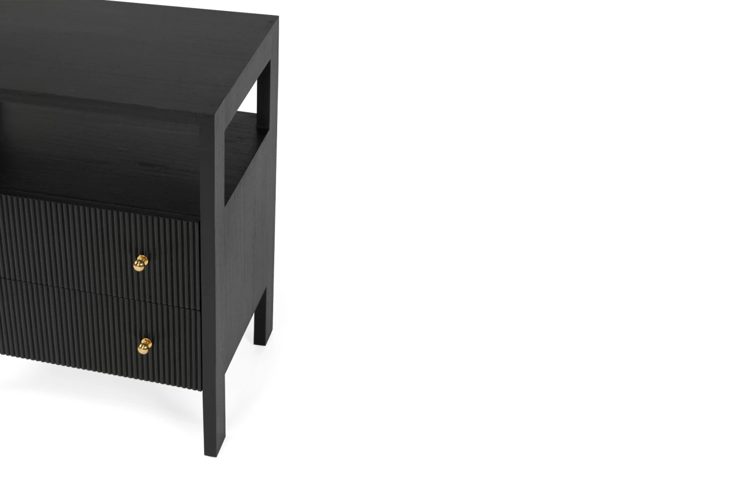 Audrey Bedside Table – Black 12 Audrey Bedside Table – Black - Image 10
