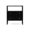 Audrey Bedside Table – Black 1 Audrey Bedside Table – Black -Abide Interiors BT AUD BLA 60