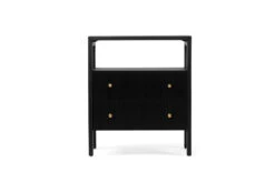 Audrey Bedside Table – Black