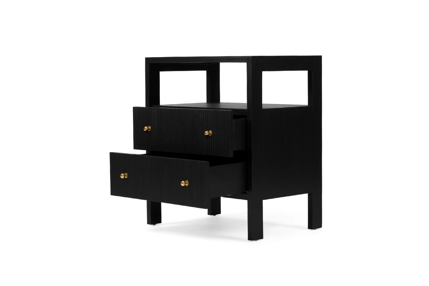Audrey Bedside Table – Black 4 Audrey Bedside Table – Black - Image 2
