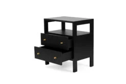 Audrey Bedside Table – Black 16 Audrey Bedside Table – Black -Abide Interiors BT AUD BLA 60 5