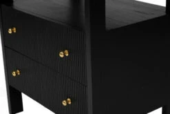 Audrey Bedside Table – Black 20 Audrey Bedside Table – Black -Abide Interiors BT AUD BLA 60 9