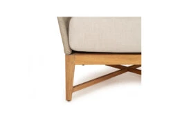 Bronte Outdoor Sofa – 1 Seater – Light Grey -Abide Interiors Bronte One Seater Sofa 11