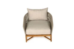 Bronte Outdoor Sofa – 1 Seater – Light Grey -Abide Interiors Bronte One Seater Sofa 3