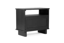 Bruno Bedside Table – Black -Abide Interiors Bruno Bedside Table Black 6