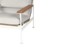 Bryce Outdoor 1 Seater Sofa – Pearl White -Abide Interiors Bryce 1S WHI CSI 7