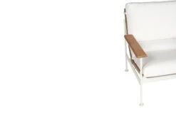 Bryce Outdoor 1 Seater Sofa – Pearl White -Abide Interiors Bryce 1S White 7 1