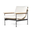 Bryce Outdoor 1 Seater Sofa – Asteroid Black -Abide Interiors Bryce 1Seat BlackFrame White 3