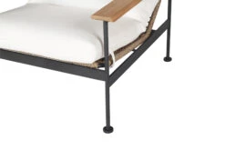 Bryce Outdoor 1 Seater Sofa – Asteroid Black -Abide Interiors Bryce 1Seat BlackFrame White 8