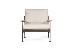 Bryce Outdoor 1 Seater Sofa – Asteroid Black -Abide Interiors Bryce 1Seater BlackFrame Sil 1