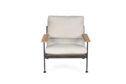 Bryce Outdoor 1 Seater Sofa – Asteroid Black -Abide Interiors Bryce 1Seater BlackFrame Sil 2