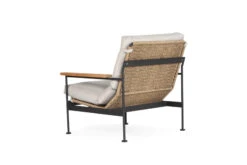 Bryce Outdoor 1 Seater Sofa – Asteroid Black -Abide Interiors Bryce 1Seater BlackFrame Sil 5