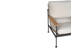 Bryce Outdoor 1 Seater Sofa – Asteroid Black -Abide Interiors Bryce 1Seater BlackFrame Sil 7