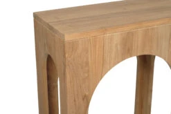 Isolde Console Table – Double Arch -Abide Interiors CT ISO NAT 125 6