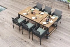 Carmel Outdoor Bar Cart – Pearl White Powder Coated Frame 34 Carmel Outdoor Bar Cart – Pearl White Powder Coated Frame -Abide Interiors Carmel Bar Cart BLA Styled 7