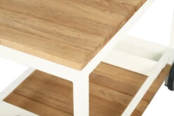 Carmel Outdoor Bar Cart – Pearl White Powder Coated Frame 28 Carmel Outdoor Bar Cart – Pearl White Powder Coated Frame -Abide Interiors Carmel Outdoor Bar Cart White 6