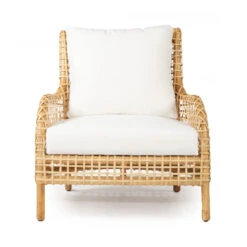 Carter Armchair By Serrata Living -Abide Interiors Carter Armchair Natural 1